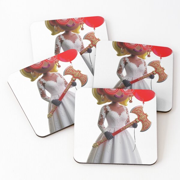 Item preview, Runaway Red Balloons Bride designed and sold by GorgezBoo.