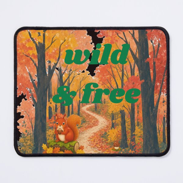 Item preview, wild and free vintage botanical autumn forest designed and sold by stileepensieri.