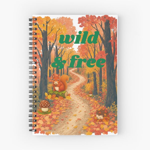 Item preview, wild and free vintage botanical autumn forest  designed and sold by stileepensieri.