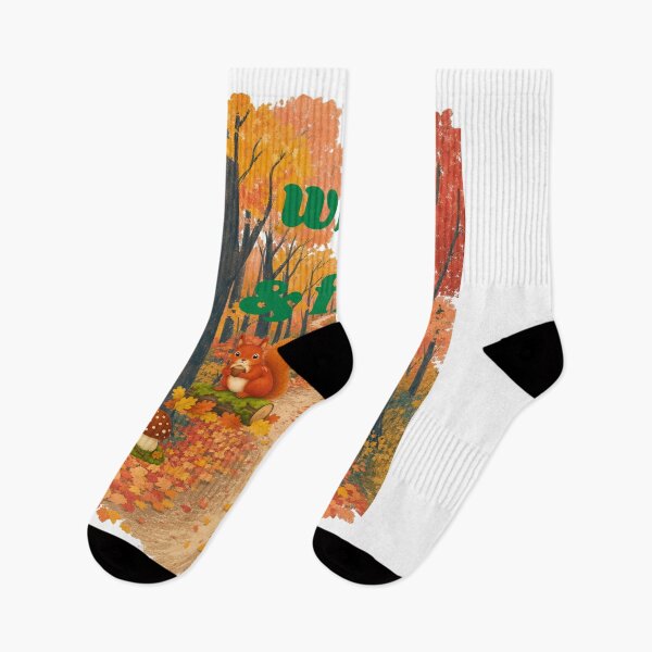 Item preview, wild and free vintage botanical autumn forest  designed and sold by stileepensieri.