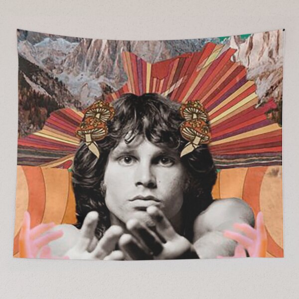 Item preview, The Doors Psychedelic Rock Portrait designed and sold by DragonBallz18.
