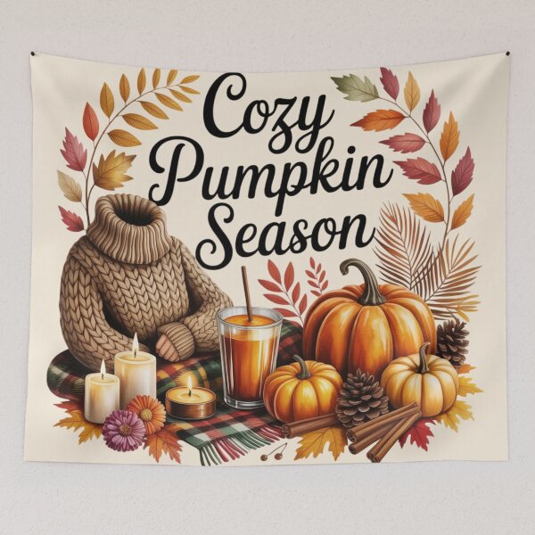 Item preview, Cozy Pumpkin Season designed and sold by 123ks.