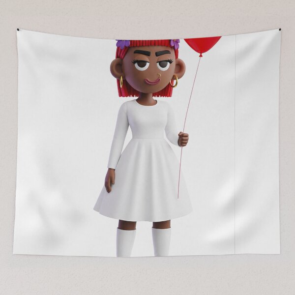 Item preview, Heart Balloons Chic Goddess Doll designed and sold by GorgezBoo.