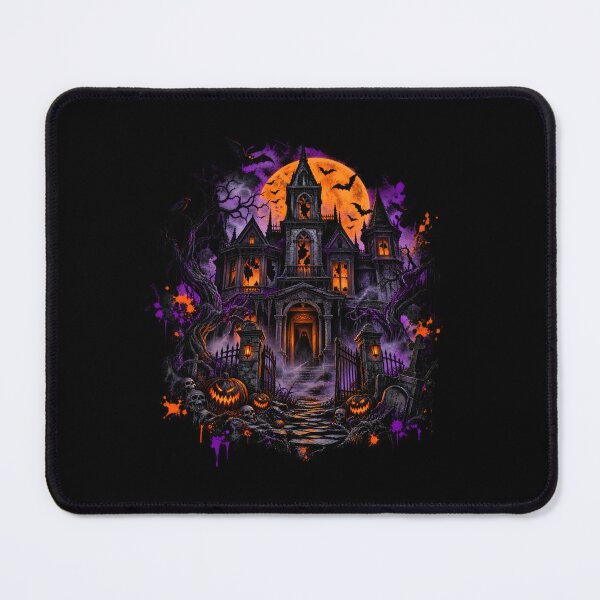 Item preview, Haunted Gothic Mansion – Halloween Full Moon designed and sold by Redshop04.