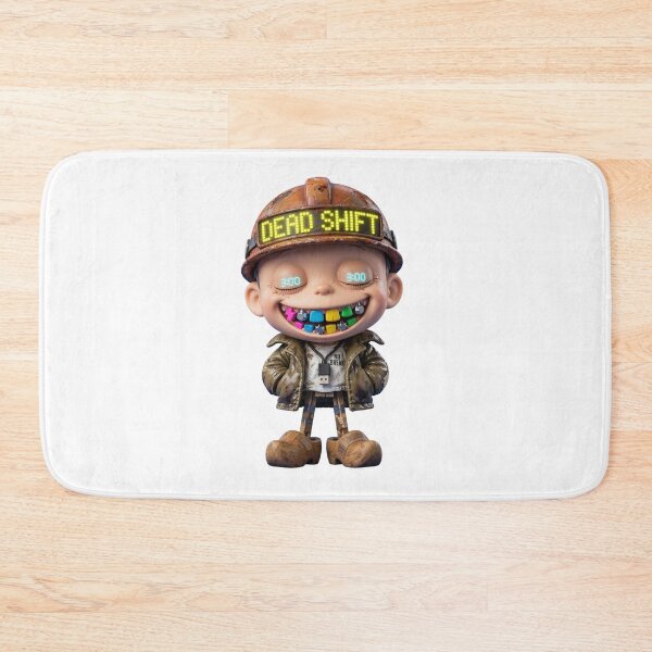 Item preview, Dead Shift Industrial Cyberpunk Worker Chibi Character Art designed and sold by  One City Two Children Studio.