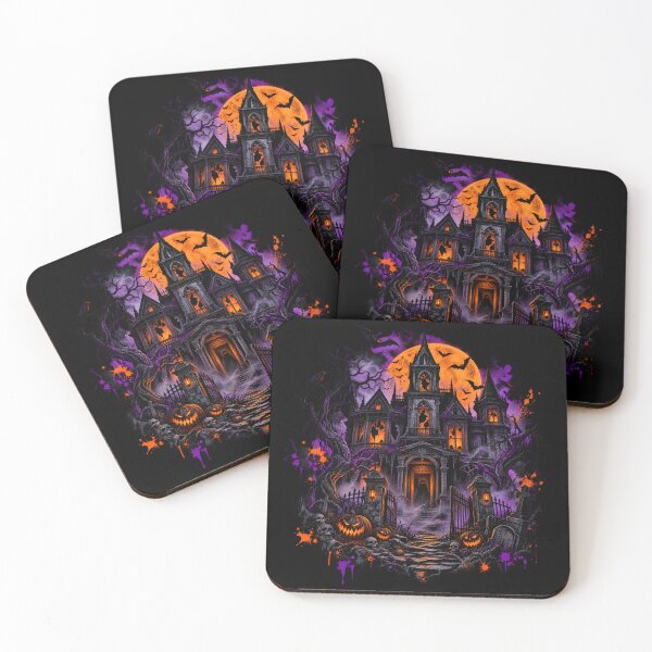 Item preview, Haunted Gothic Mansion – Halloween Full Moon designed and sold by Redshop04.