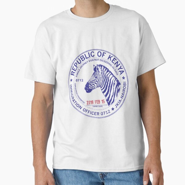 Item preview, Passport Stamp - Nairobi, Kenya designed and sold by travelwitheric.
