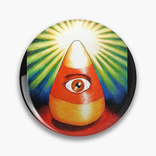 Item preview, all seeing candy corn designed and sold by eSaturn.