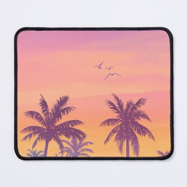Item preview, Tropical Palm Tree Sunset Silhouette – Soft Gradient Sky Aesthetic designed and sold by frantuliuss.