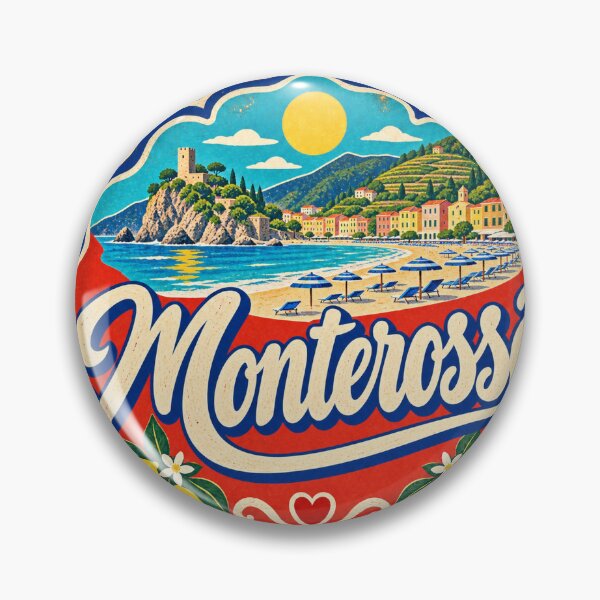 Item preview, Monterosso Italy Travel Souvenir Painted Italian Sign designed and sold by VisualArtsOasis.