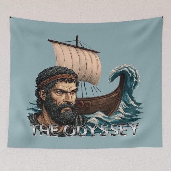 Item preview, The Odyssey: Odysseus and the Stormy Seas designed and sold by OLYUS.