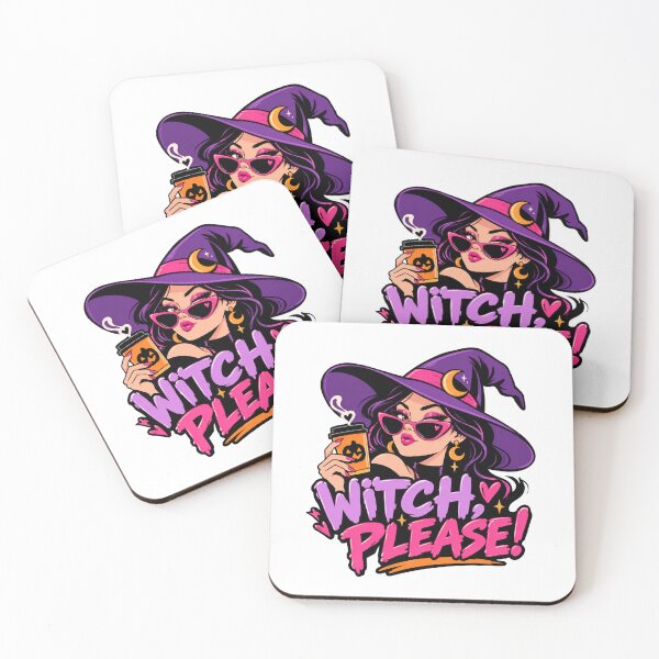 Item preview, Witch Please! Sassy Halloween Witch Sticker designed and sold by tompod.