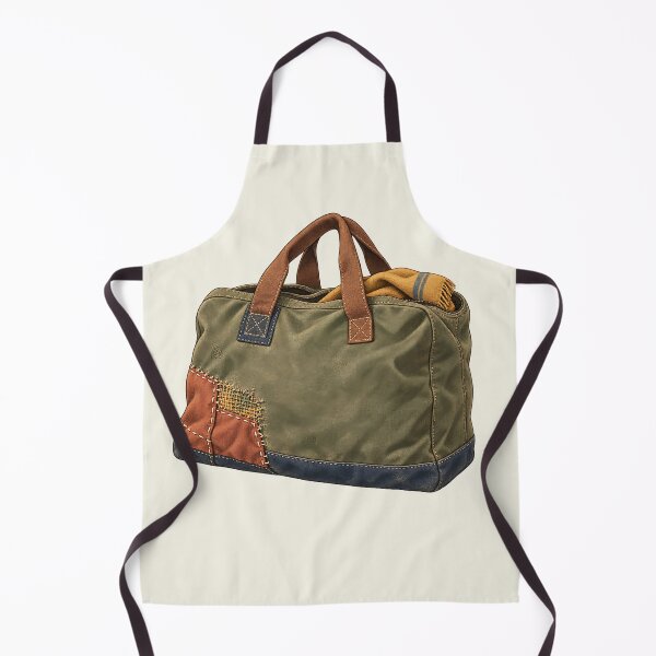 Item preview, Visible Mending Patchwork Rustic Canvas Bag Art designed and sold by MythicCotton.