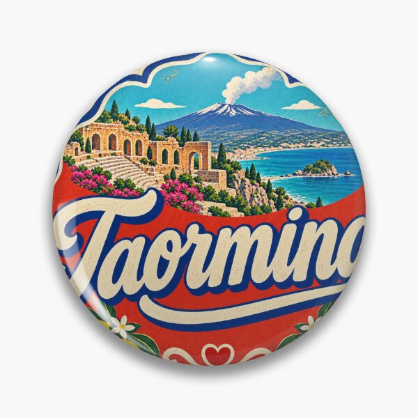 Item preview, Taormina Italy Travel Souvenir Painted Italian Sign designed and sold by VisualArtsOasis.