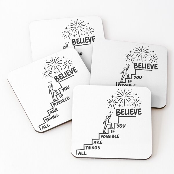 Item preview, All Things Are Possible If You Believe. designed and sold by Dinasshop.