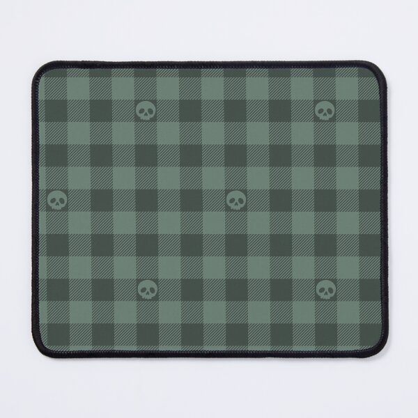 Item preview, Green Skull Plaid designed and sold by VHaywardDesigns.