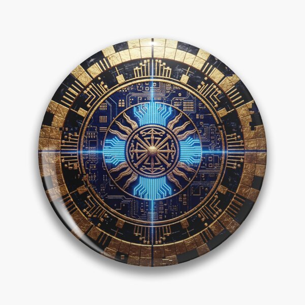 Item preview, The Seal Ancient Rhythm - Cyber Antiquity Techno Art designed and sold by codex antique.