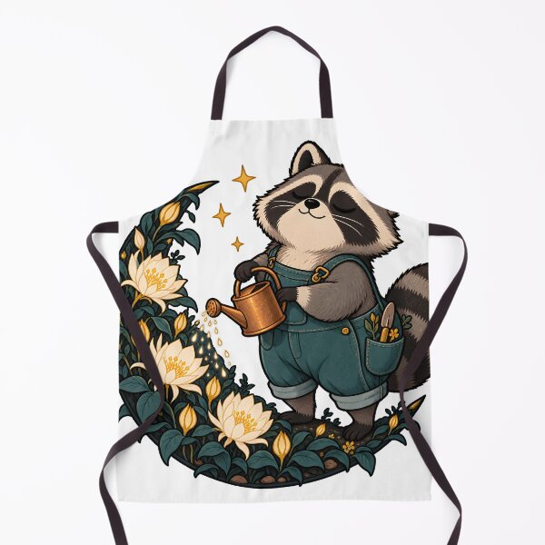 Item preview, Raccoon Night Gardener designed and sold by EpicwaveDesigns.