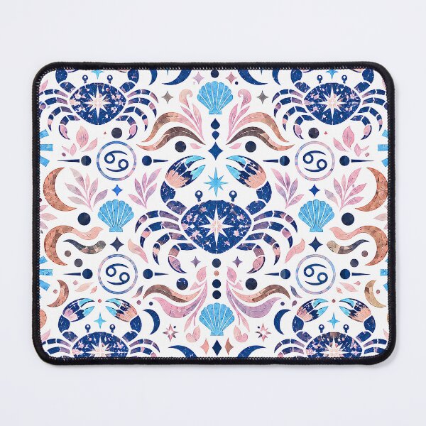 Item preview, Cancer Zodiac Celestial Crab Pattern designed and sold by PrismaticPrdx.