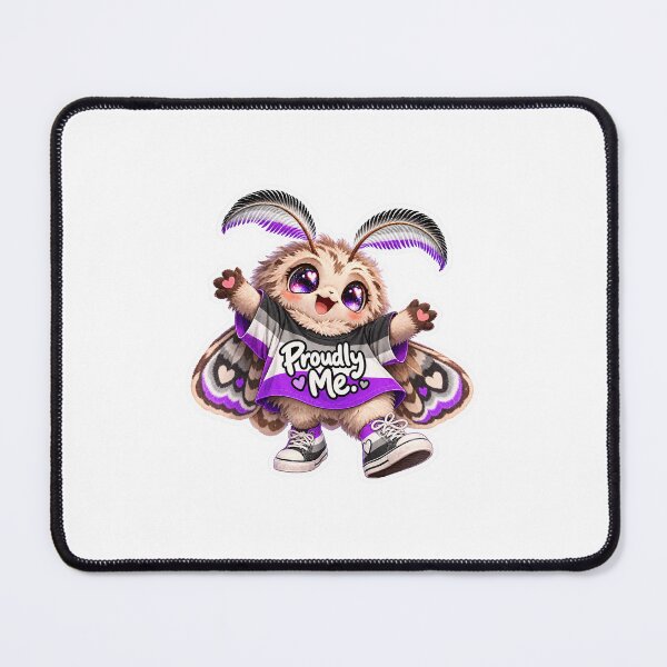Item preview, Pat the Moth: Asexual Pride designed and sold by Ambient-Thunder.