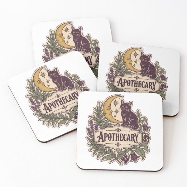 Item preview, Witches Apothecary Label | Vintage Witchy Herbal Kitchen Witch Bottle Art designed and sold by StickyGuys.