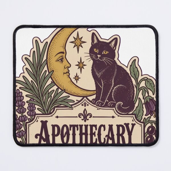 Item preview, Witches Apothecary Label | Vintage Witchy Herbal Kitchen Witch Bottle Art designed and sold by StickyGuys.