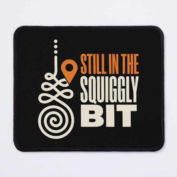 Item preview, Unalome Symbol Humor: Still in the Squiggly Bit designed and sold by Osmose-Studio.