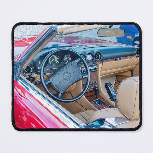 Item preview, 1987 Mercedes 560 SL Signal Red Roadster designed and sold by RichFrancoCars.