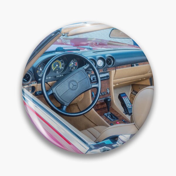 Item preview, 1987 Mercedes 560 SL Signal Red Roadster  designed and sold by RichFrancoCars.