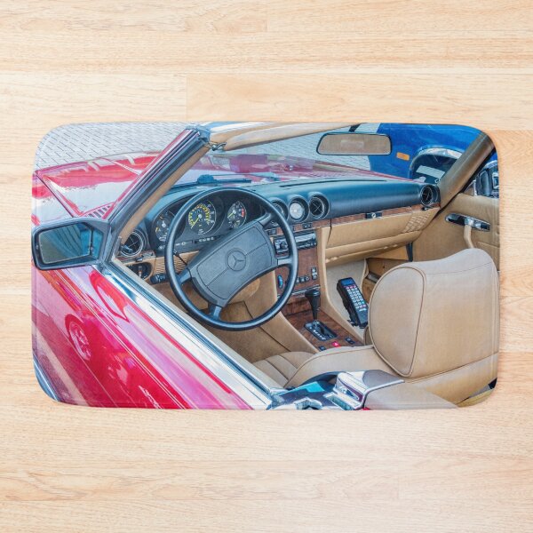 Item preview, 1987 Mercedes 560 SL Signal Red Roadster  designed and sold by RichFrancoCars.