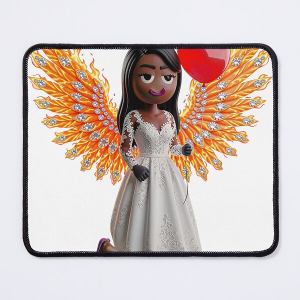 Item preview, Heart Balloons Fire Angel Doll designed and sold by GorgezBoo.