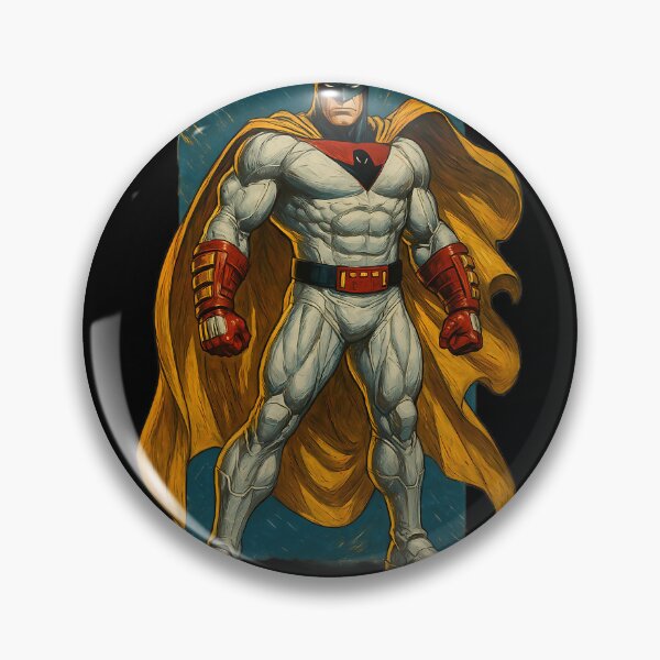 Item preview, Space Ghost Superhero Cartoon Hero Illustration designed and sold by Martin909.