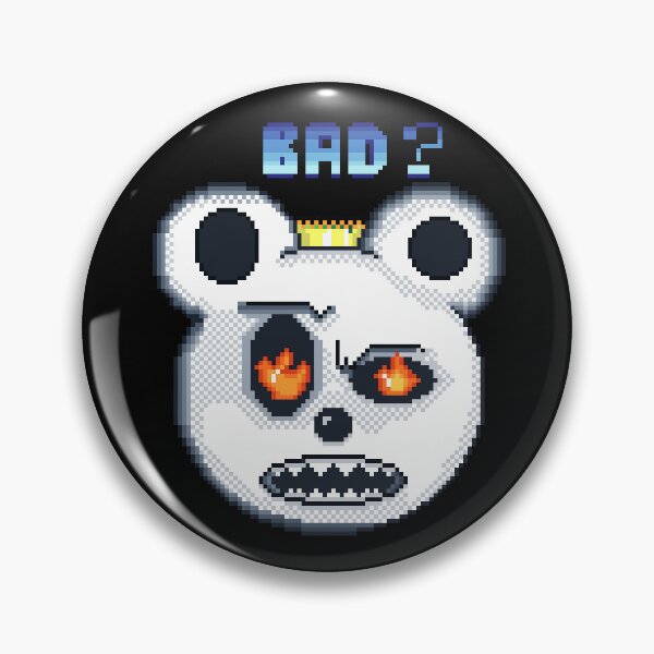 Item preview, Bad Bear - Flaming Eyes Gaming Crown designed and sold by RetroRlx.