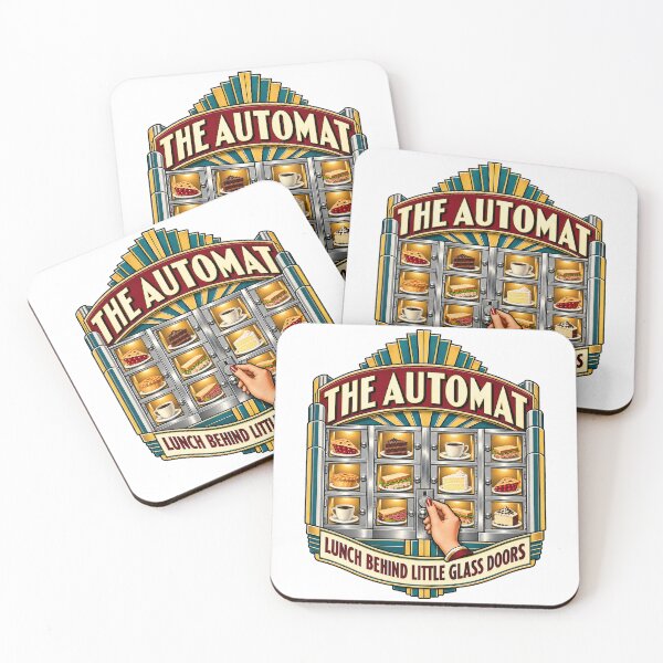 Item preview, The Automat – Lunch Behind Little Glass Doors – Vintage Art Deco Cafeteria designed and sold by Past in Threads.