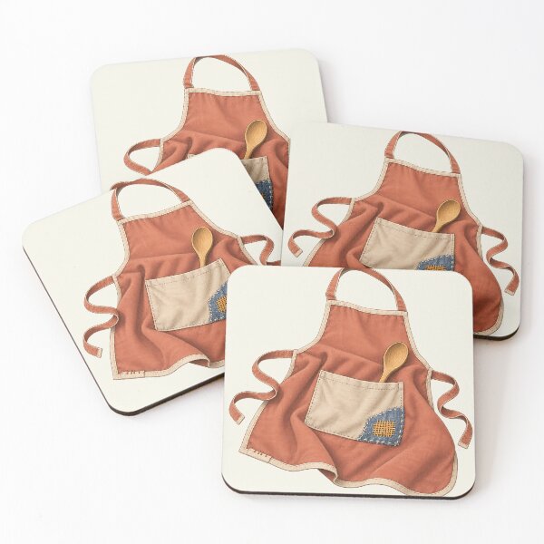 Item preview, Visible Mending Rustic Apron Patchwork Art designed and sold by MythicCotton.