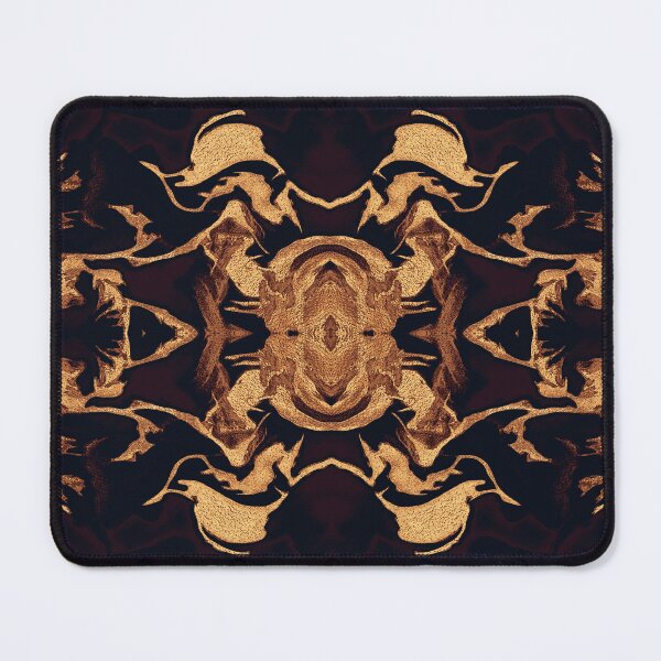 Item preview, Ember Gold Kaleidoscope – Luxurious Abstract Botanical designed and sold by SulkaCreative.