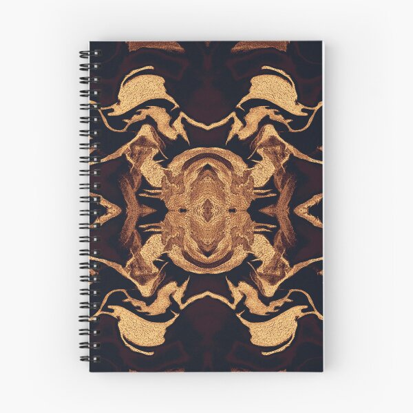 Item preview, Ember Gold Kaleidoscope – Luxurious Abstract Botanical designed and sold by SulkaCreative.