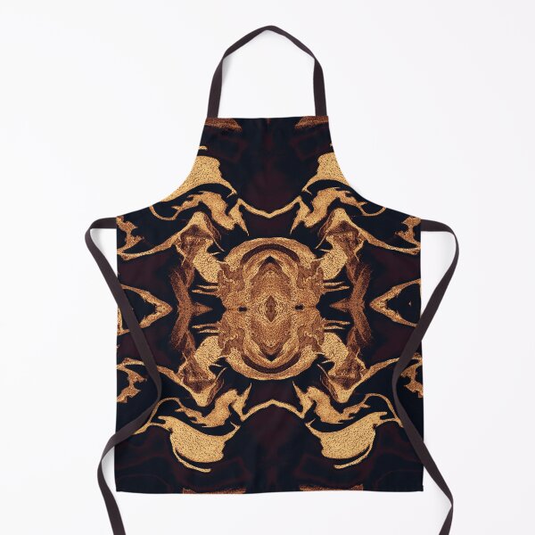 Item preview, Ember Gold Kaleidoscope – Luxurious Abstract Botanical designed and sold by SulkaCreative.