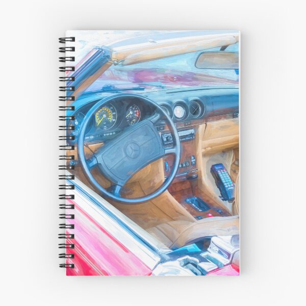 Item preview,  1987 Mercedes 560 SL Signal Red Roadster  designed and sold by RichFrancoCars.