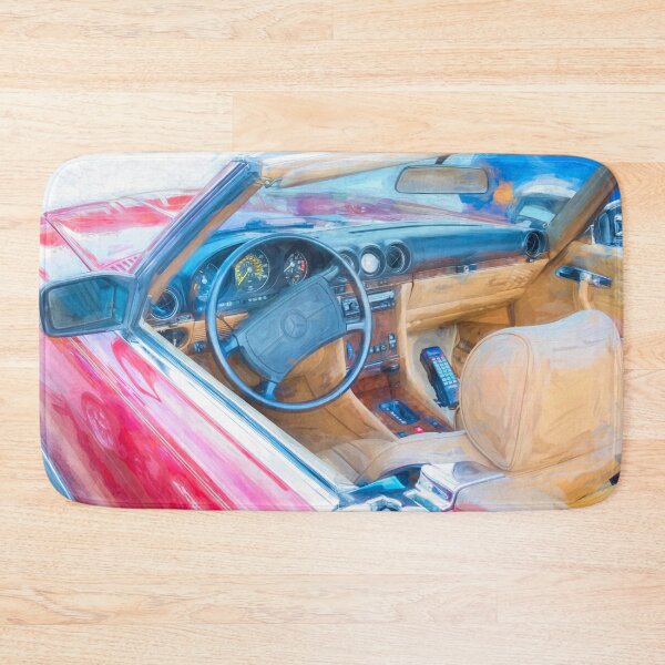 Item preview,  1987 Mercedes 560 SL Signal Red Roadster  designed and sold by RichFrancoCars.