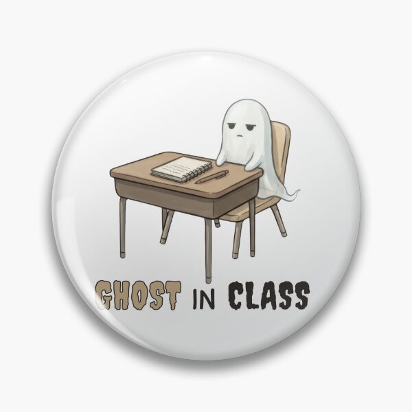 Item preview, Ghost in Class designed and sold by ChernotytskaArt.