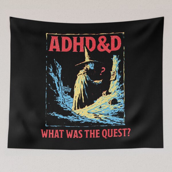 Item preview, Adhdd What Was The Quest  designed and sold by Anime-Nomad.
