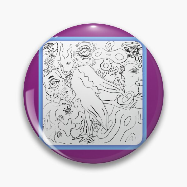 Item preview, Clipped Wings, Ink Marker on paper with digital border designed and sold by Static.Alien.