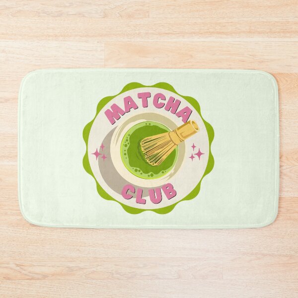 Item preview, matcha club - badge designed and sold by PeachyLitchi.