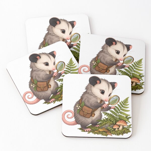 Item preview, Opossum Pocket Botanist designed and sold by EpicwaveDesigns.