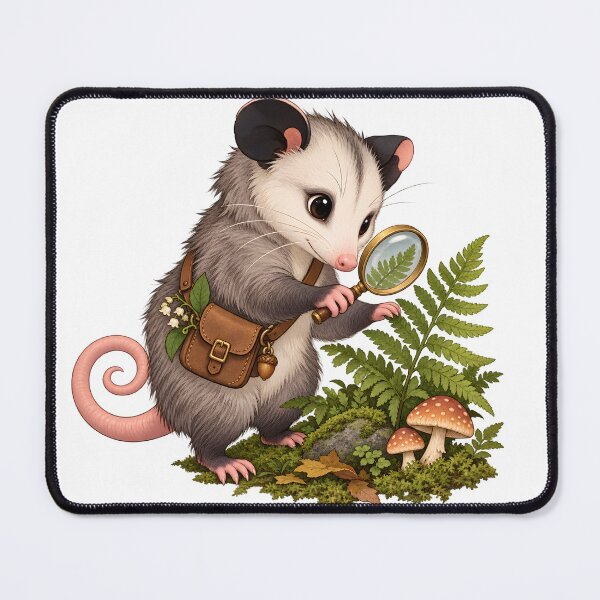 Item preview, Opossum Pocket Botanist designed and sold by EpicwaveDesigns.