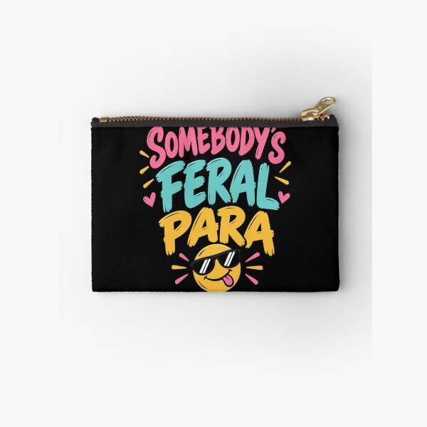 Item preview, Somebody’s Feral Para Paraprofessional Funny Raccoon Meme designed and sold by DarkRelicStudio.