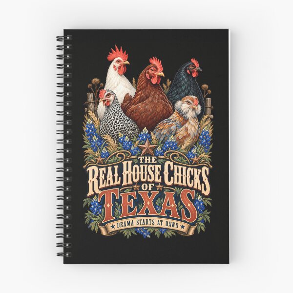 Item preview, The Real House Chicks of Texas, Funny Backyard Chicken Design designed and sold by AwakenedSoul.