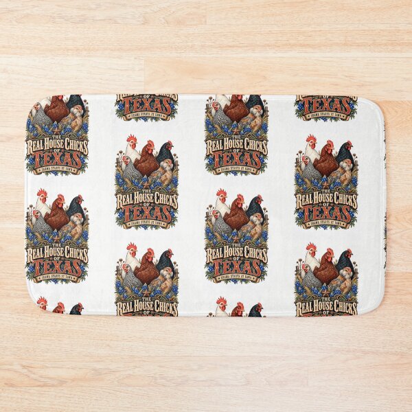 Item preview, The Real House Chicks of Texas, Funny Backyard Chicken Design designed and sold by AwakenedSoul.