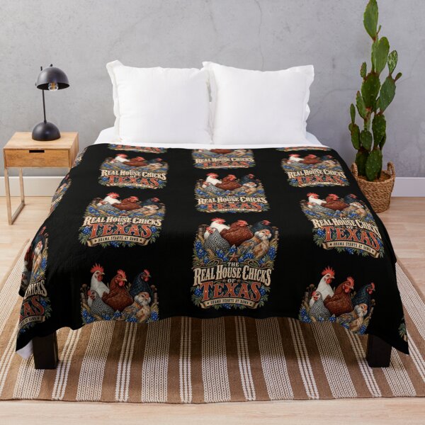 Item preview, The Real House Chicks of Texas, Funny Backyard Chicken Design designed and sold by AwakenedSoul.